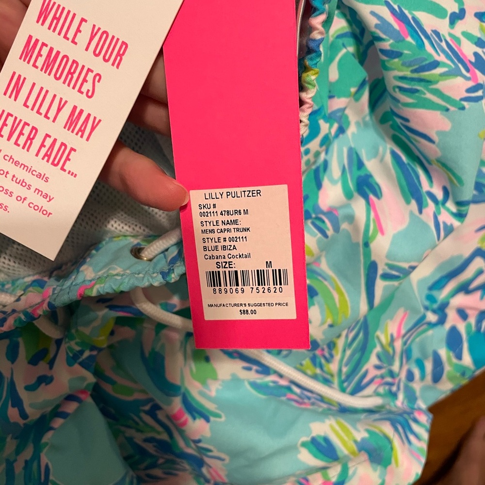 Men’s Lilly Pulitzer Swim Trunks